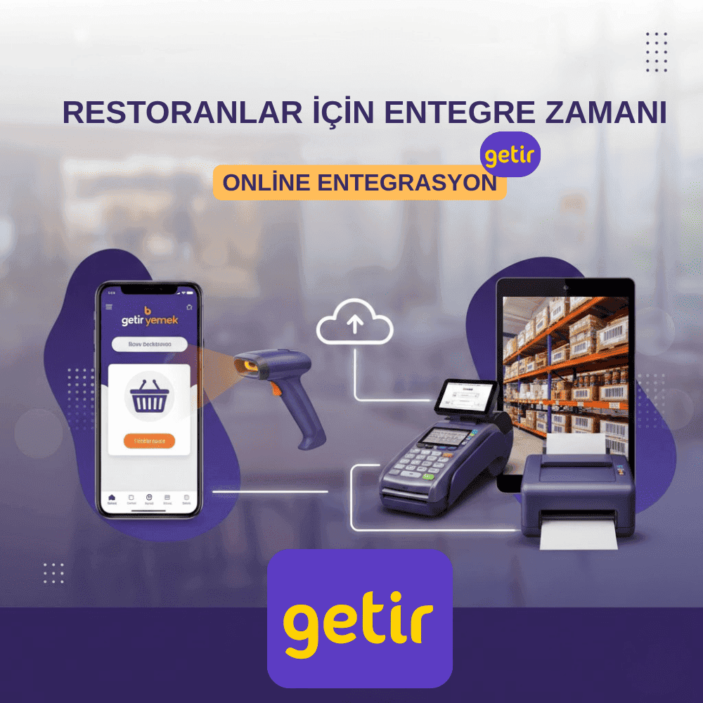 getir yemek online entegrasyon
